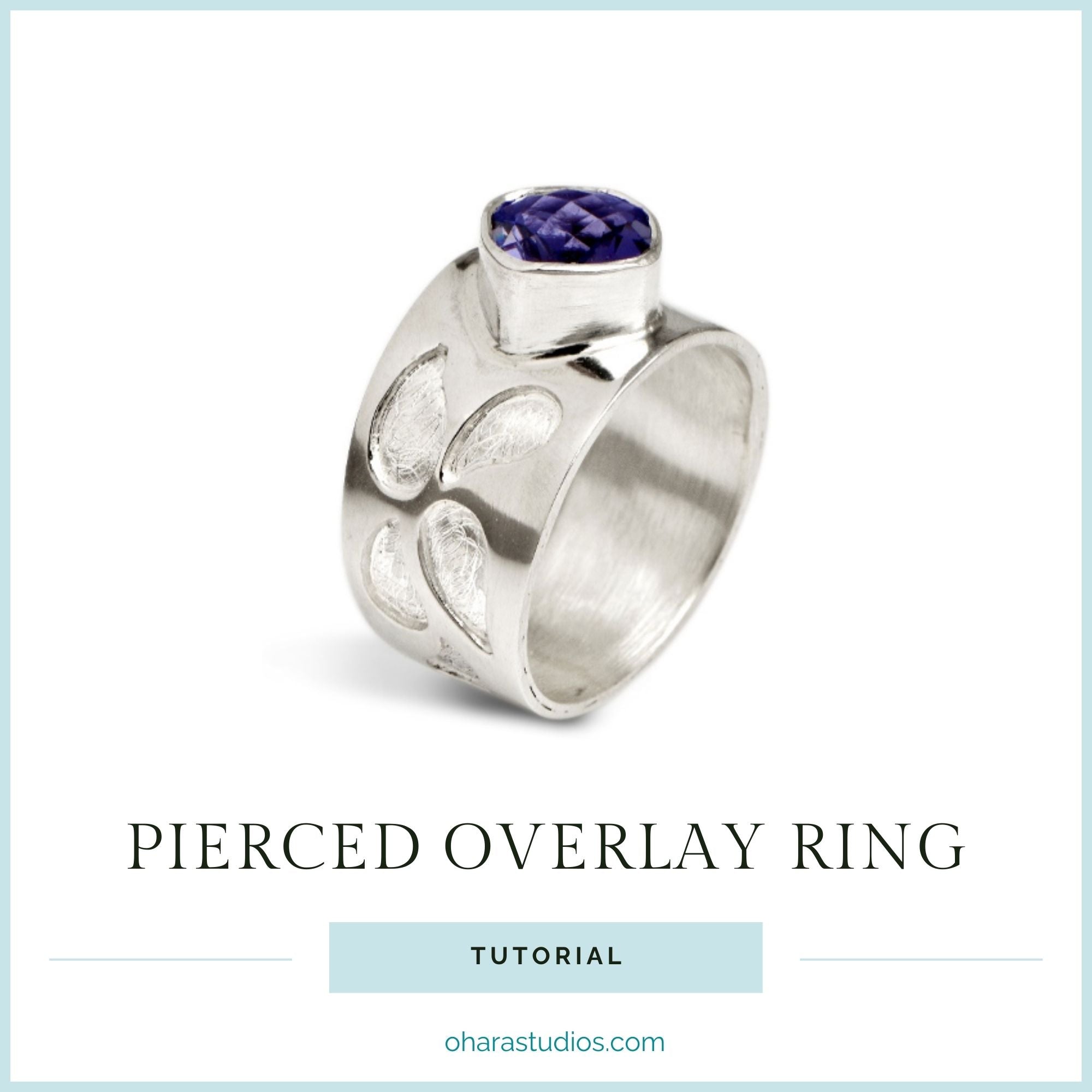 Pierced Overlay Ring Tutorial-  COMING SOON