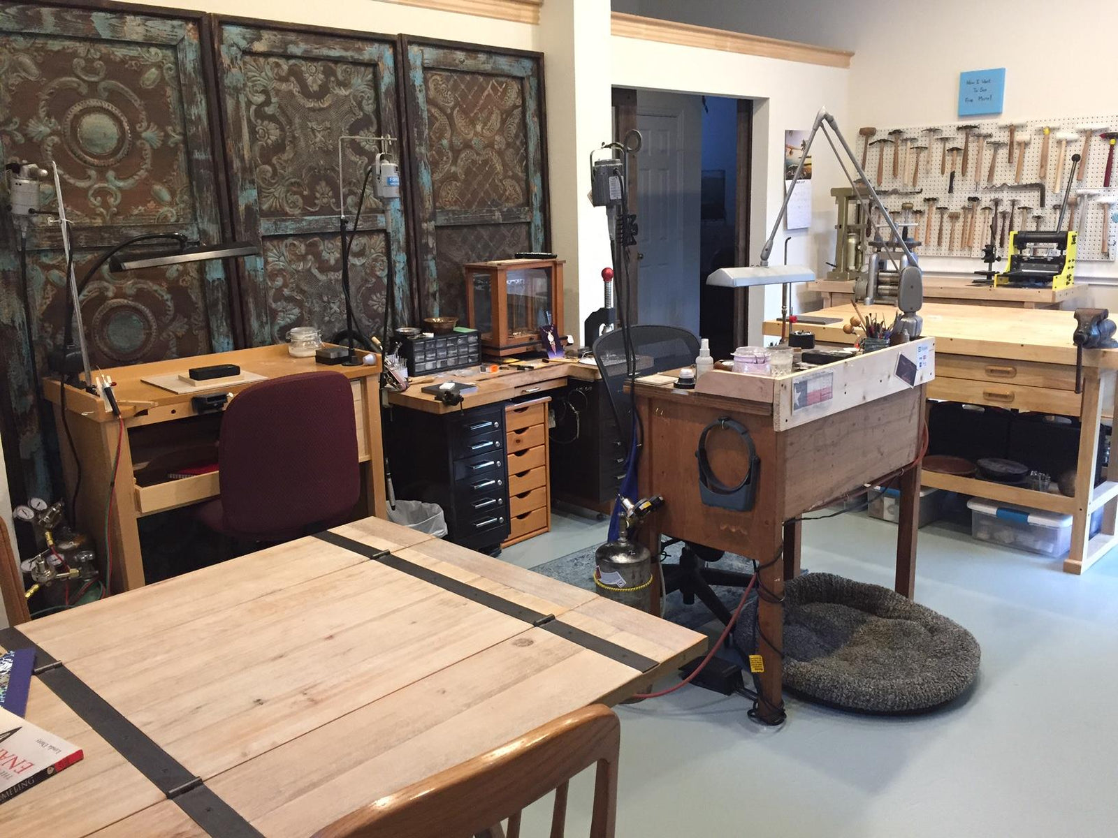 Private and Semi-Private jewelry making classes.  In person or online. O'Hara Studios.