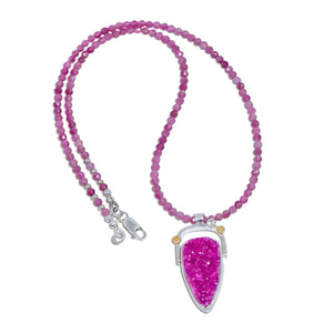 Hot Pink Swing Pendant