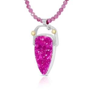 Hot Pink Swing Pendant