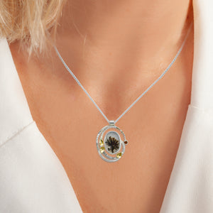 Dendritic Whirlpool Pendant