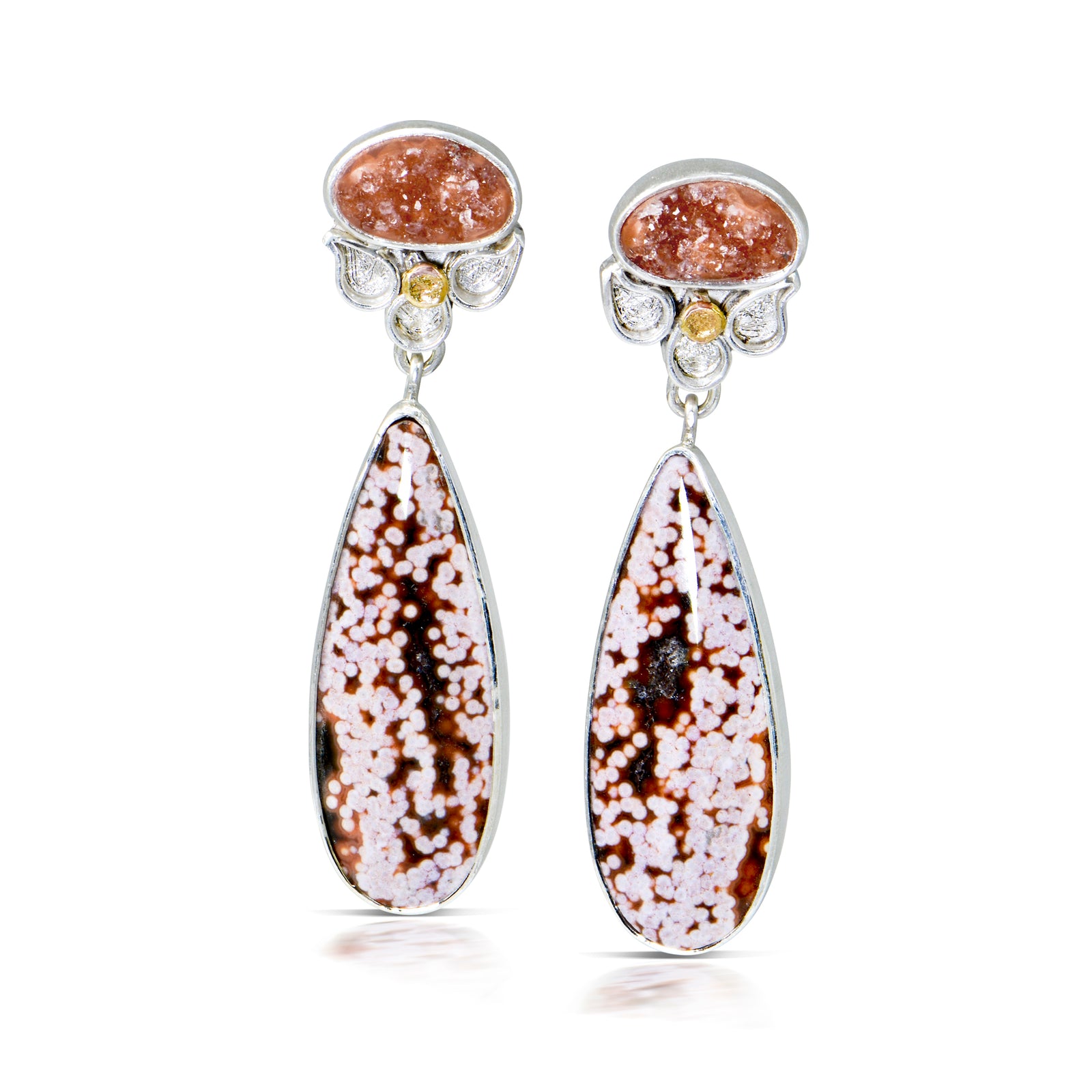 Tangerine River Earrings