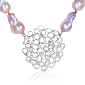 Drops in the Ocean Pearl Necklace
