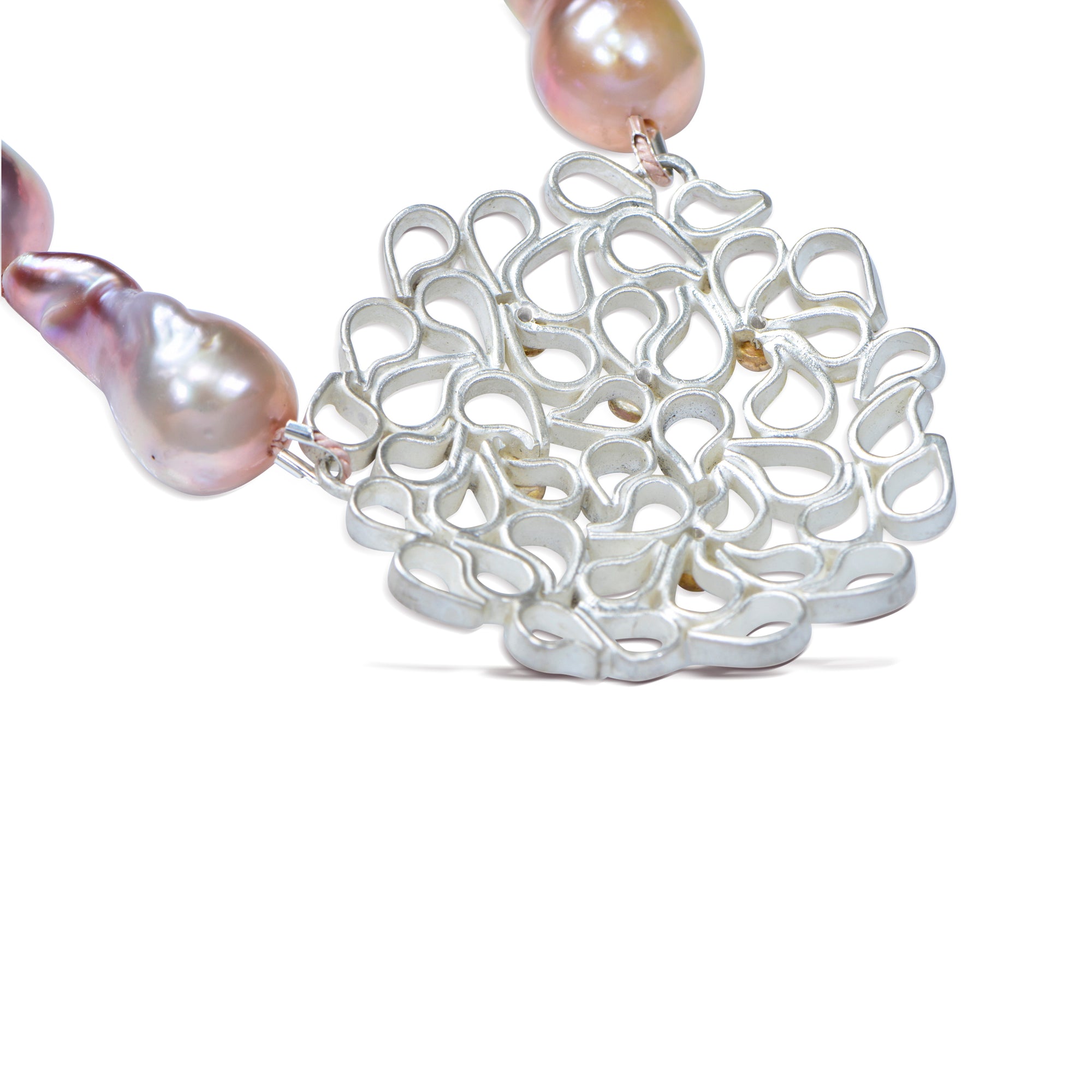 Drops in the Ocean Pearl Necklace
