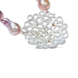 Drops in the Ocean Pearl Necklace
