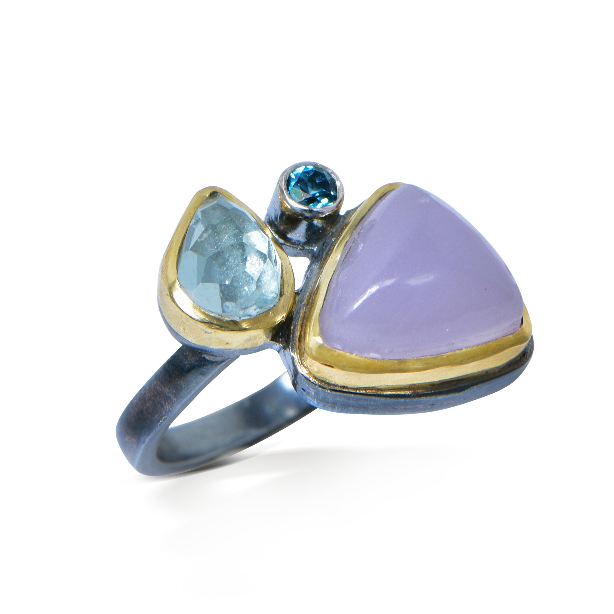 Lavender Blue Nightfall Ring