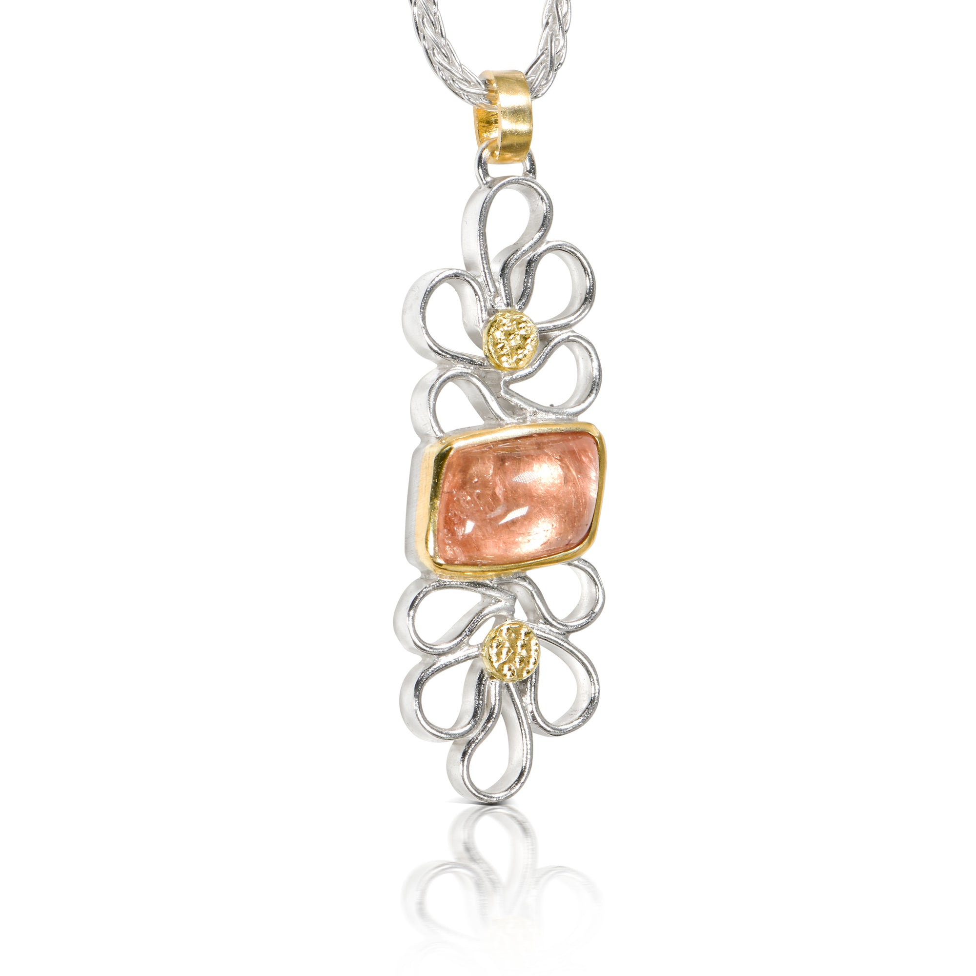 Imperial Topaz Waterfall Pendant