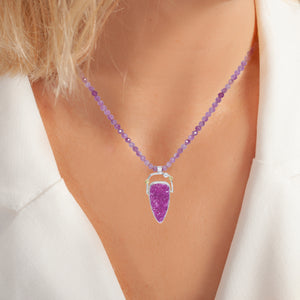 Hot Pink Swing Pendant