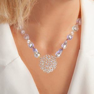 Drops in the Ocean Pearl Necklace