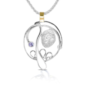 Whirlpool in Pink Pendant