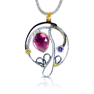 Whirlpool in Pink Pendant