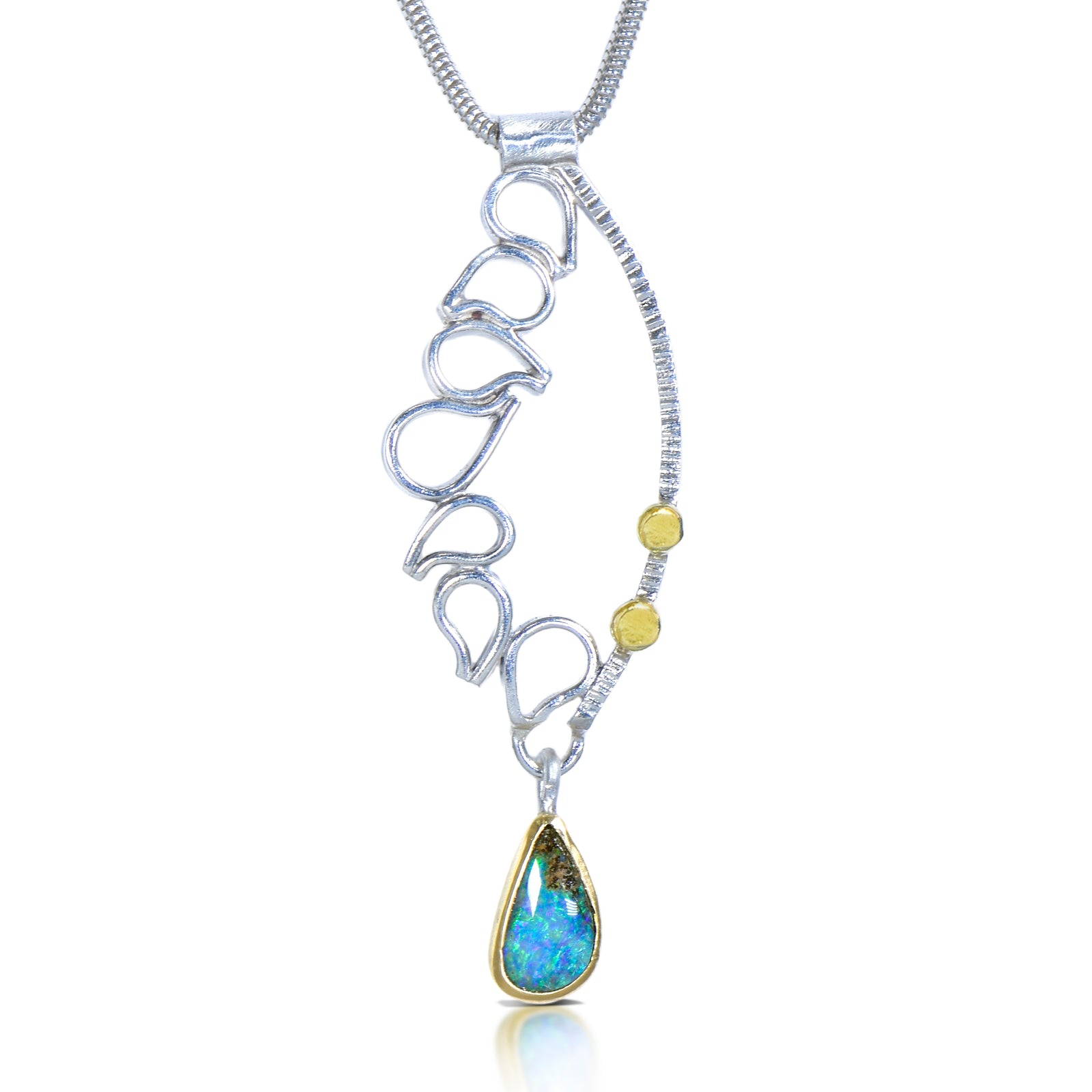 Opal Rain Pendant