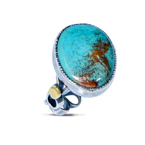 Kingman Turquoise Ring