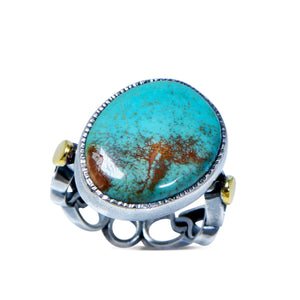Kingman Turquoise Ring