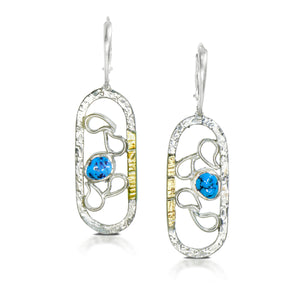 Turquoise Puddles Earring