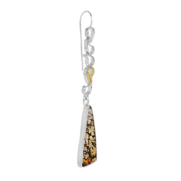Plume Agate Waterfall Earrings O'Hara Studios